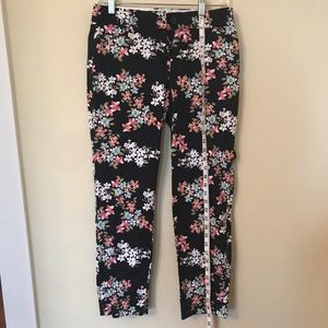 Flowered pants